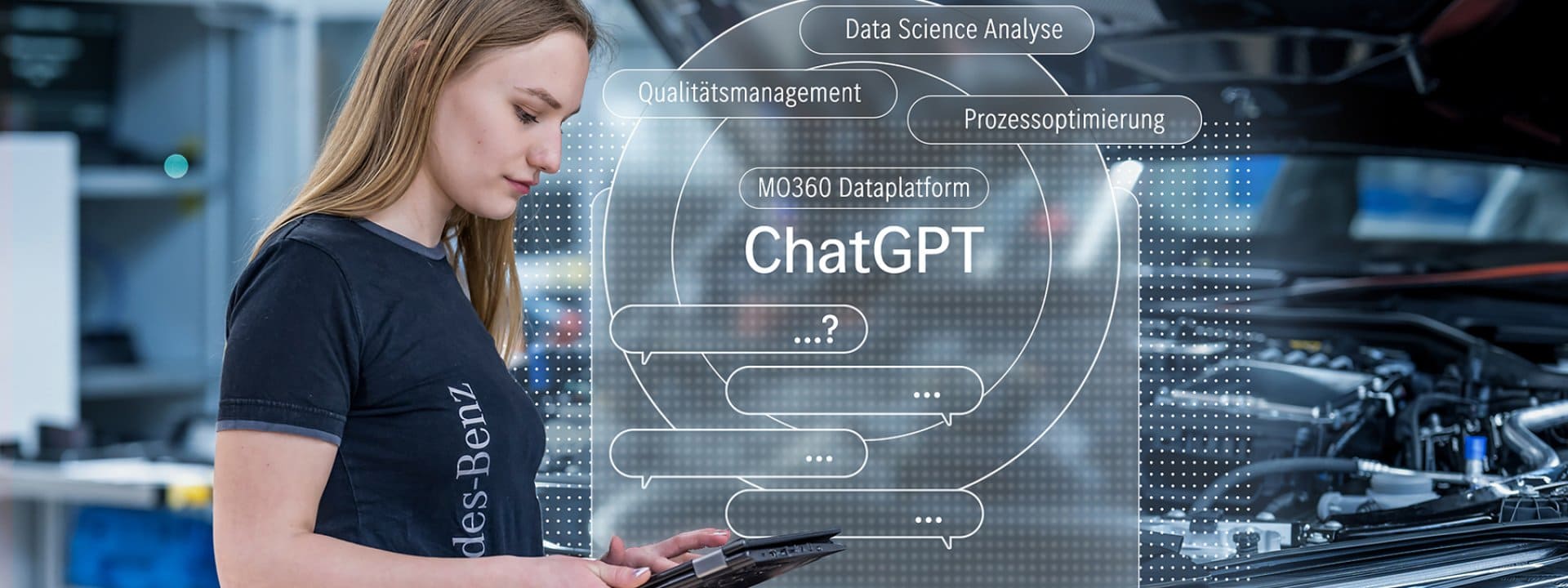 شركة مرسيدس بنز تختبر ChatGPT في إنتاج السيارات الذكية